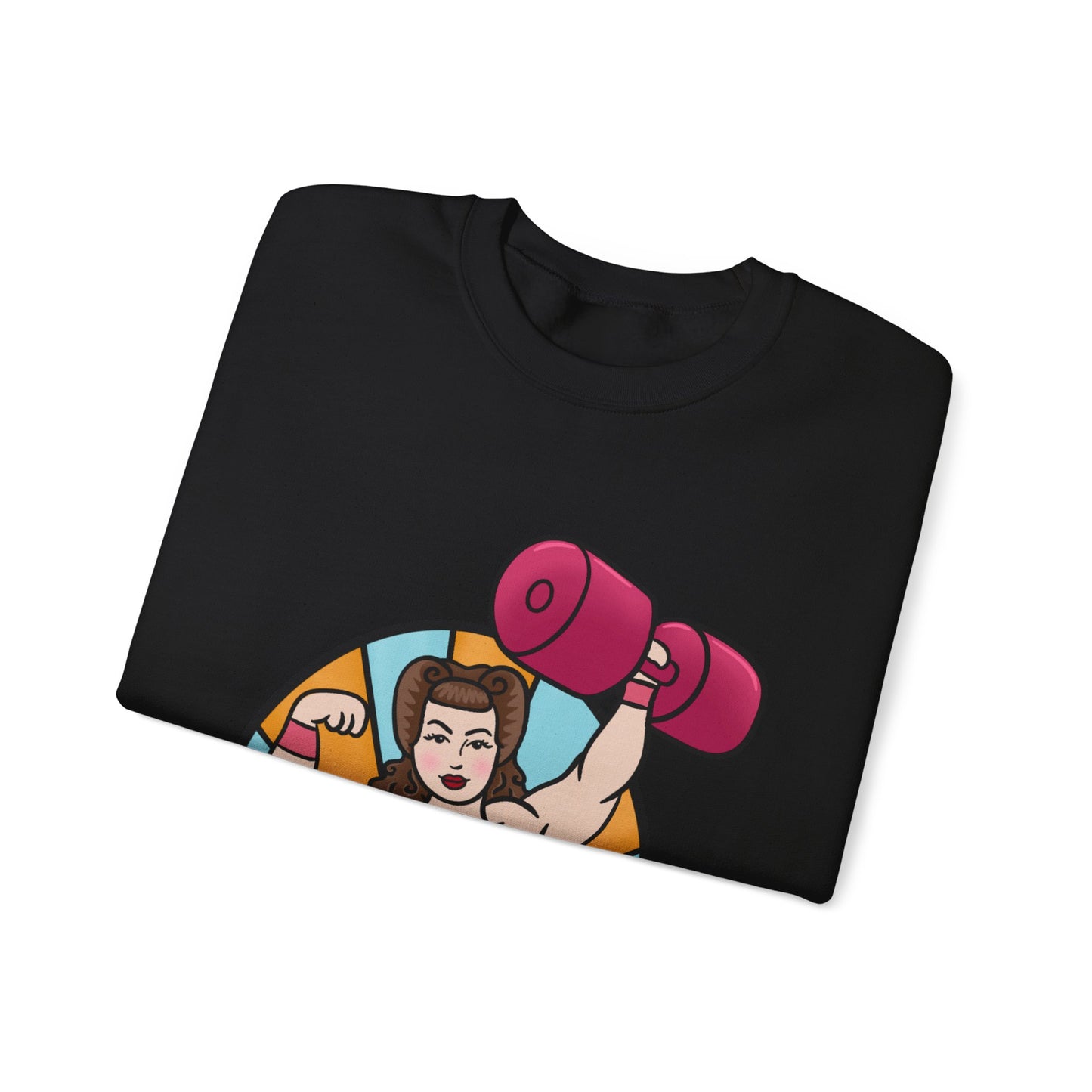 Pinup Strongwoman Unisex Heavy Blend™ Crewneck Sweatshirt