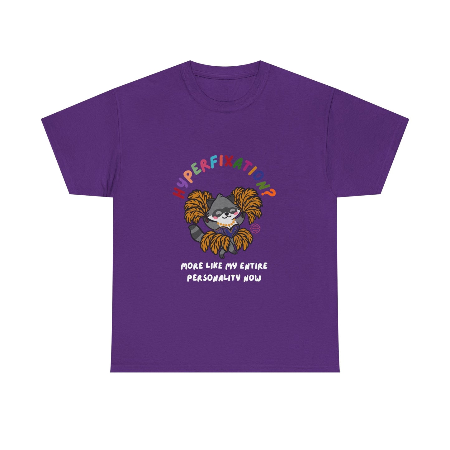 Hyperfixation Burlesque Raccoon T-Shirt - Multiple Colours