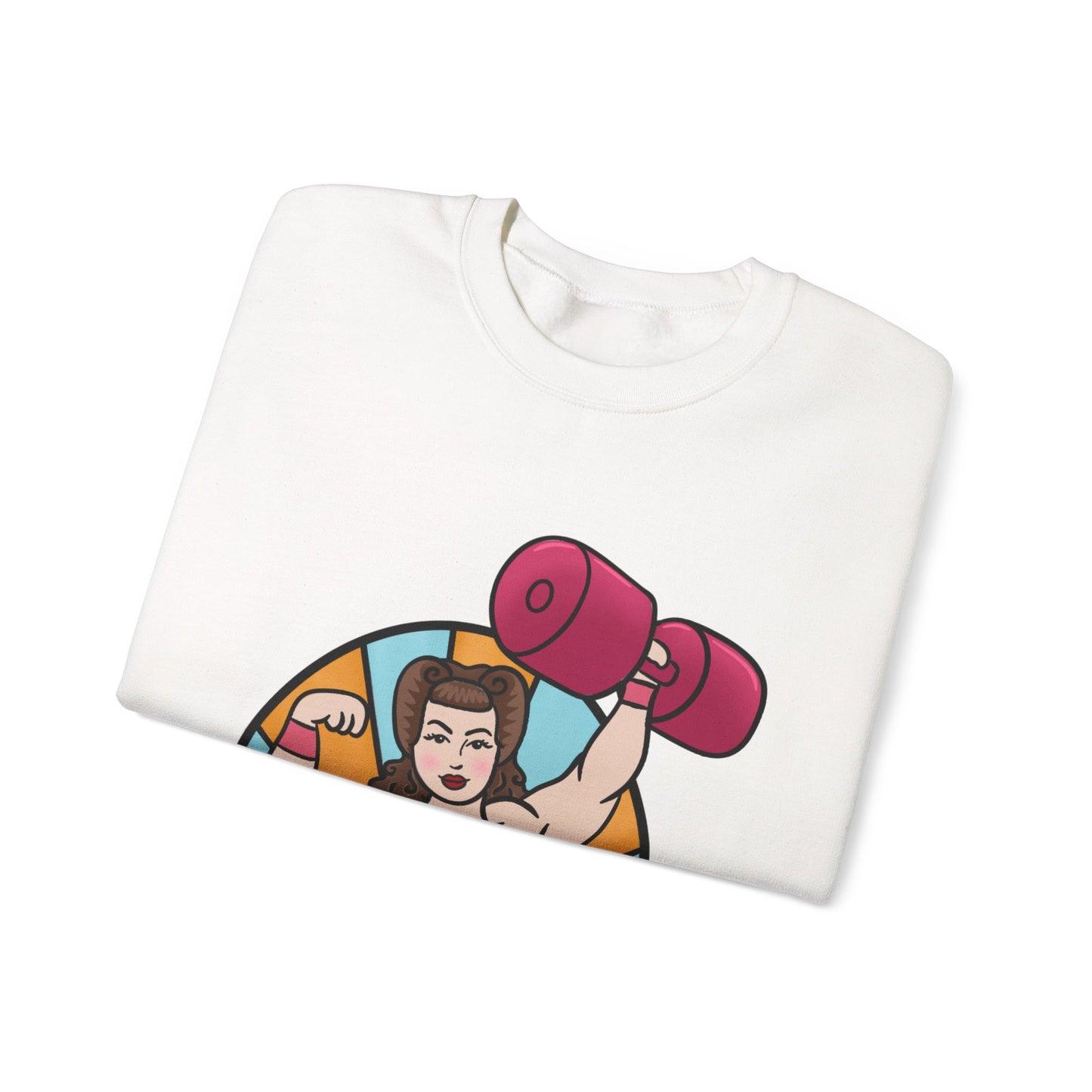 Pinup Strongwoman Unisex Heavy Blend™ Crewneck Sweatshirt