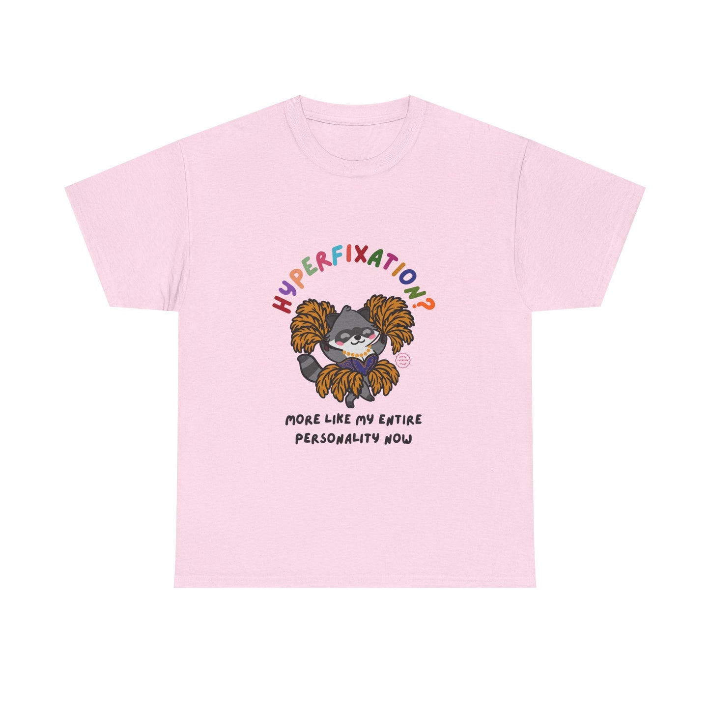 Hyperfixation Burlesque Raccoon T-Shirt - Multiple Colours