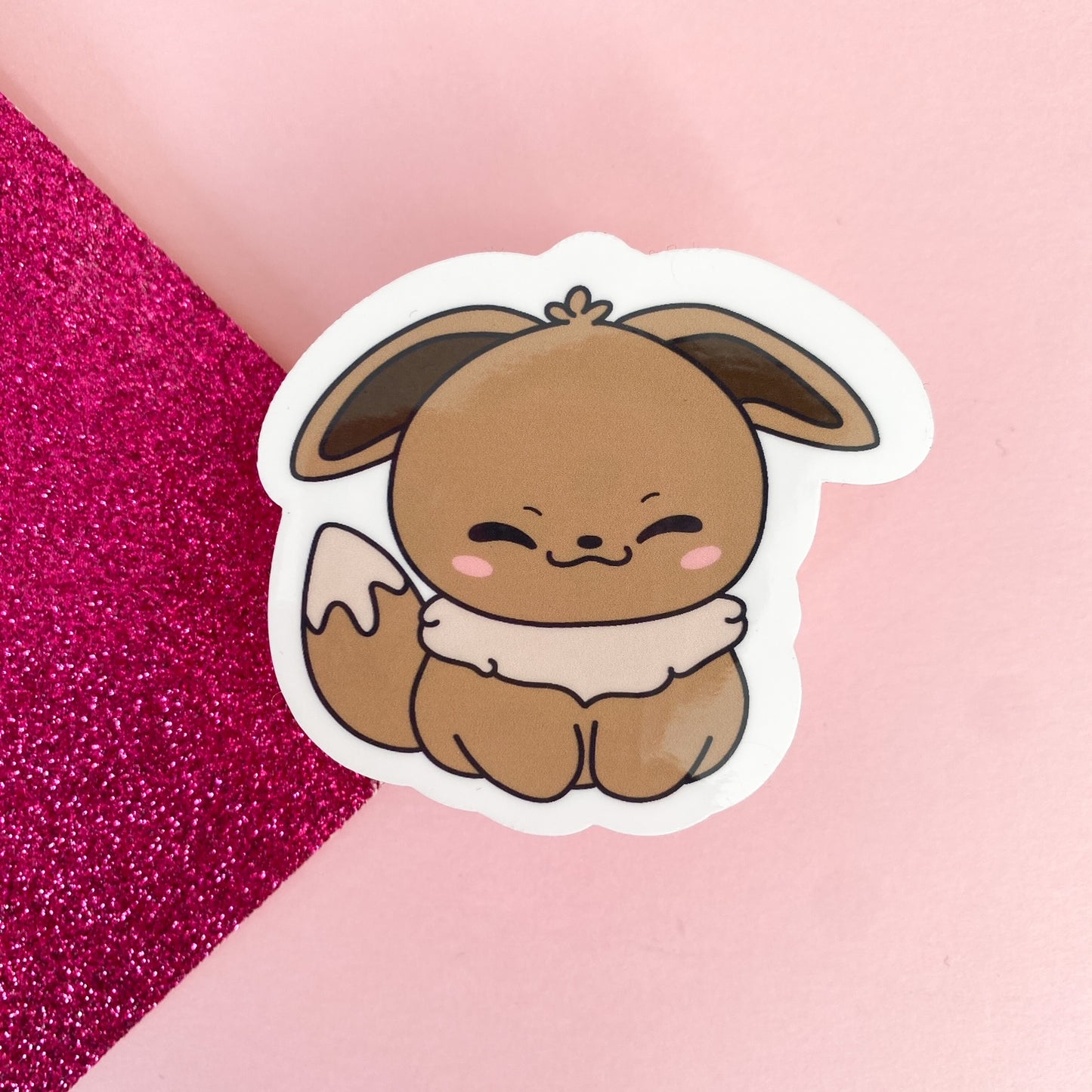 Chibi Plain Fox Sticker