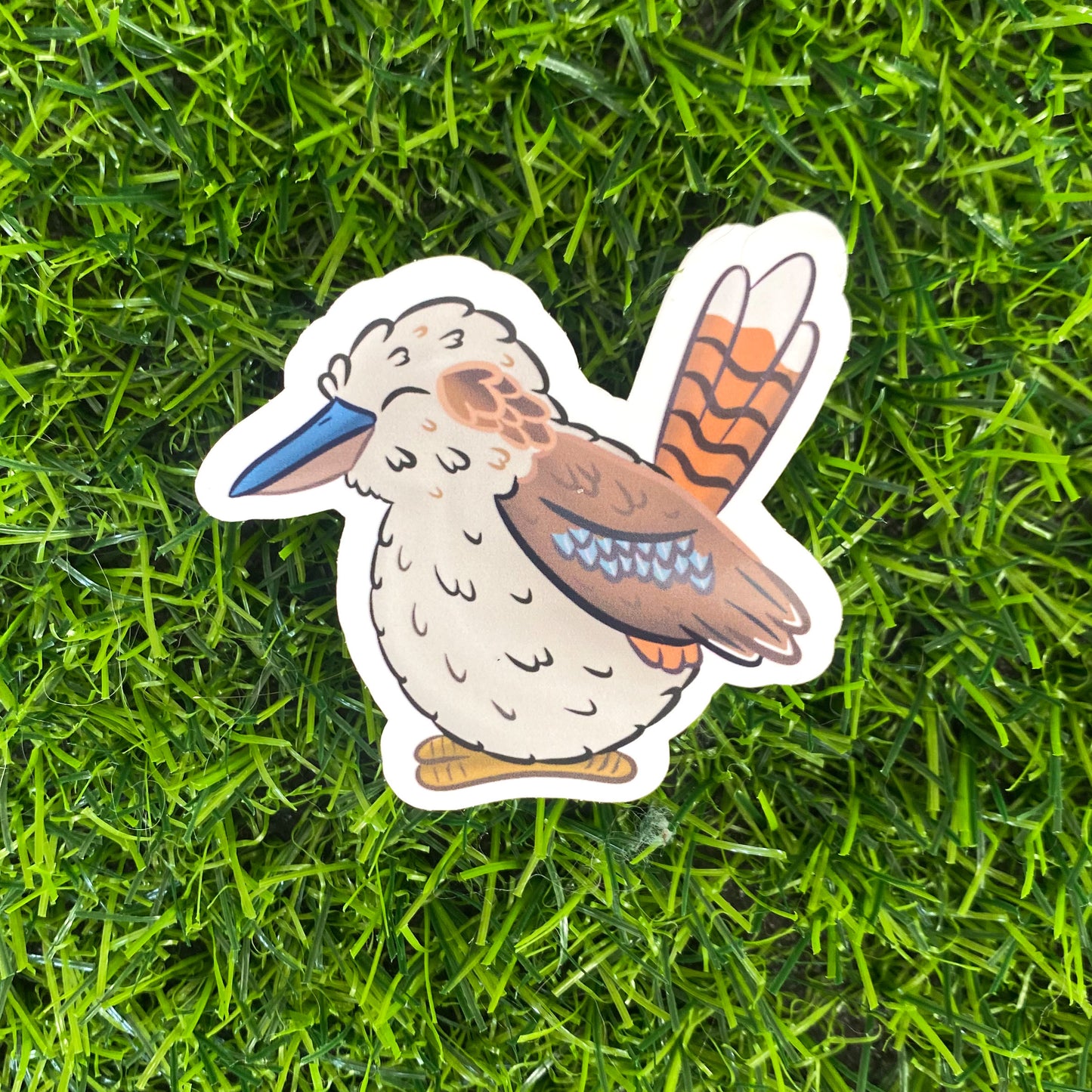 Chunky Kookaburra Aussie Birds Sticker