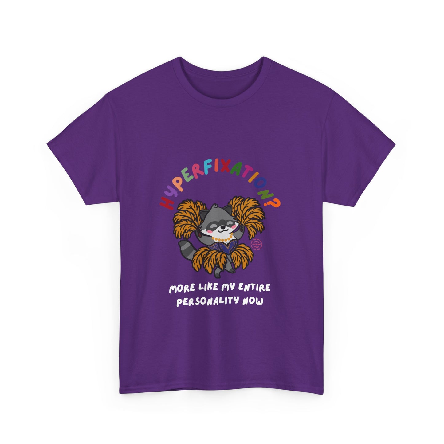 Hyperfixation Burlesque Raccoon T-Shirt - Multiple Colours
