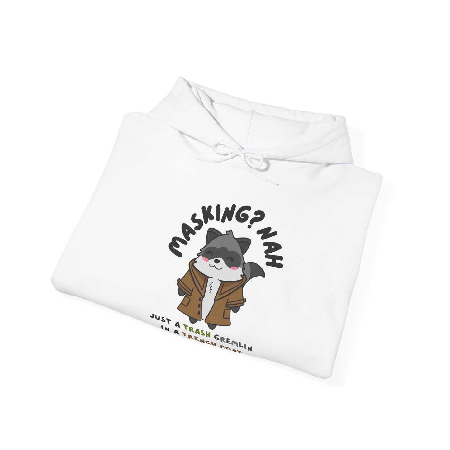 Trash Gremlin Raccoon Hoodie β No Masking Required! - Multiple Colours