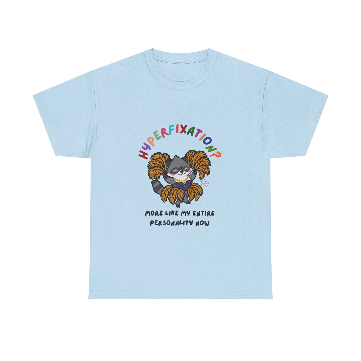 Hyperfixation Burlesque Raccoon T-Shirt - Multiple Colours