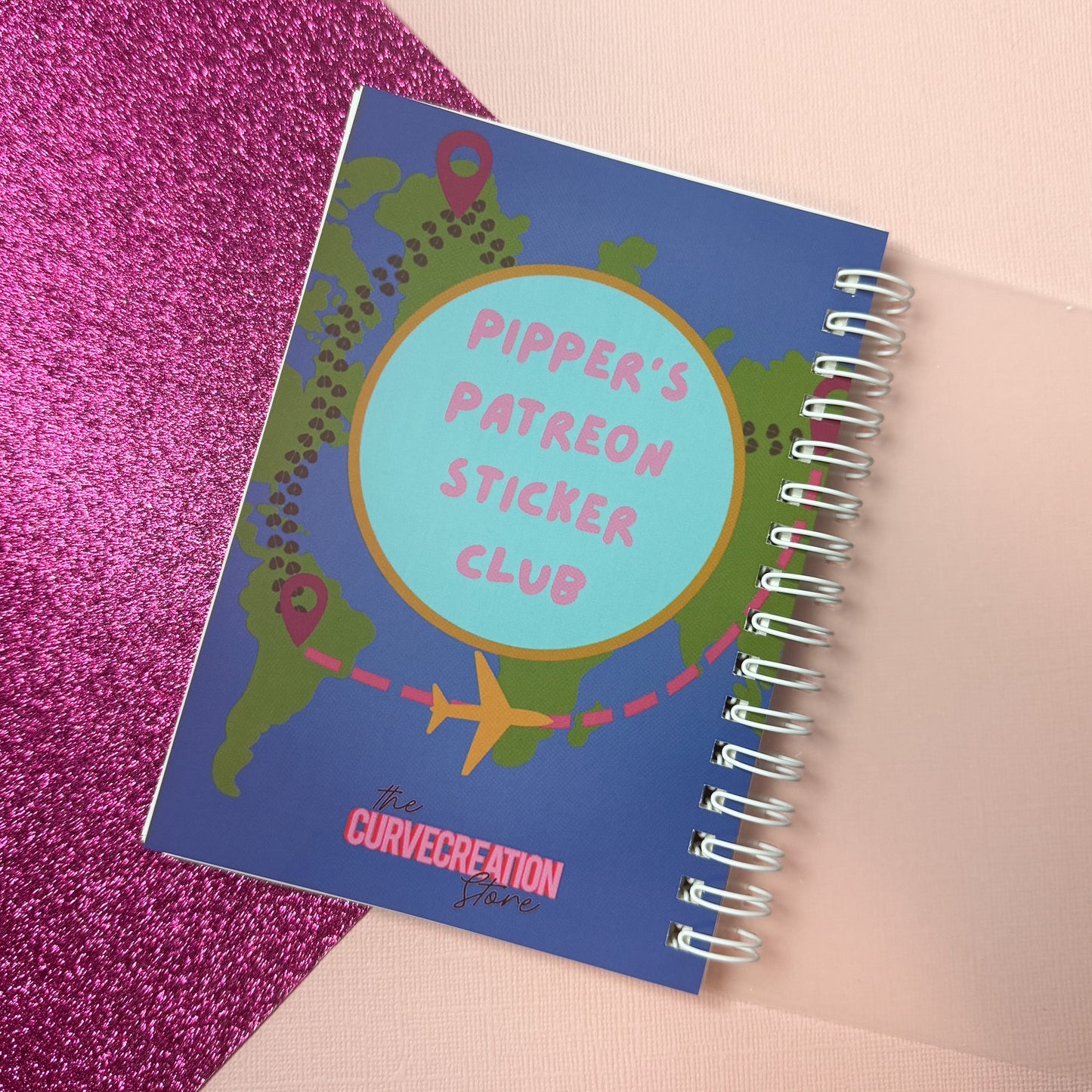 Pipper’s Sticker Travel Book – A6 Reusable Sticker Album