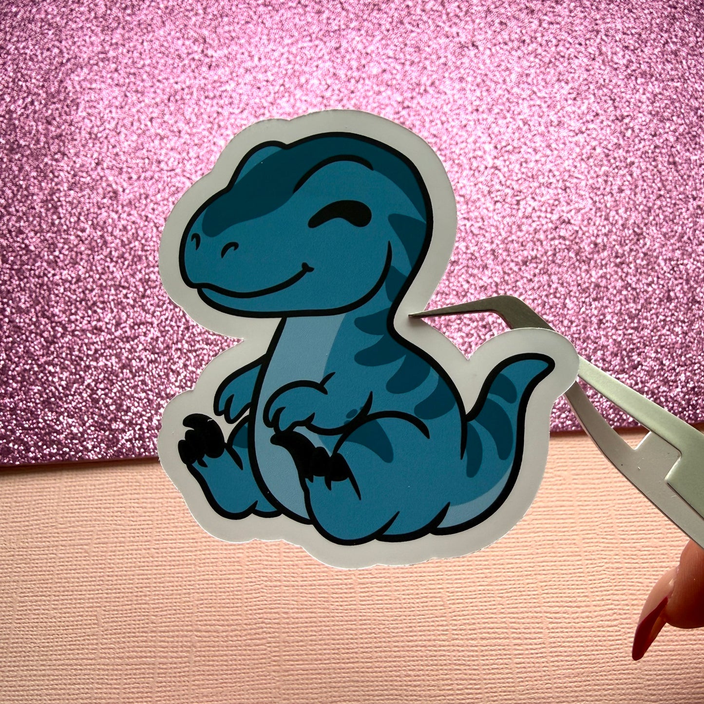 Cute Raptor Sticker
