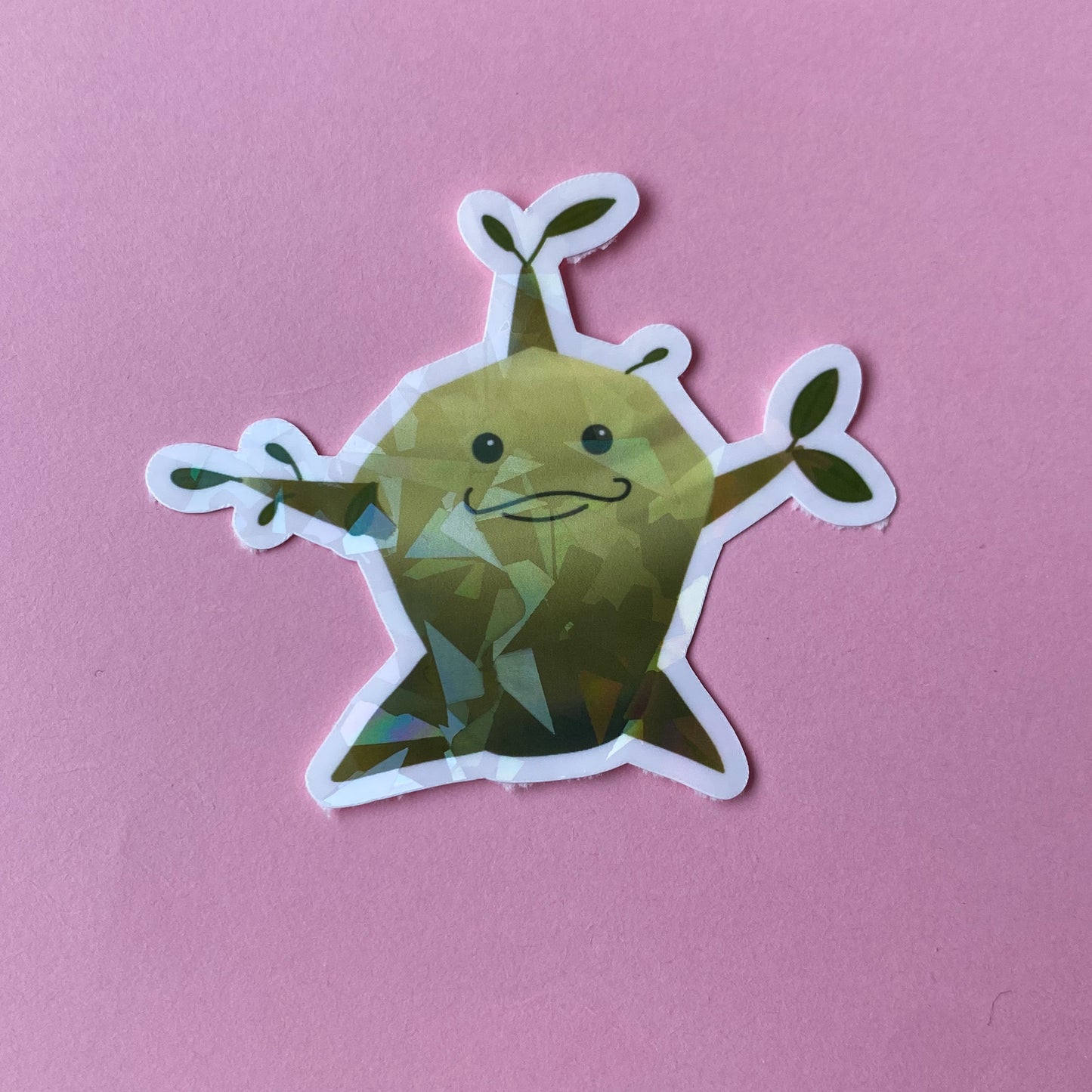 Wise Forest Tree Sprout Sticker