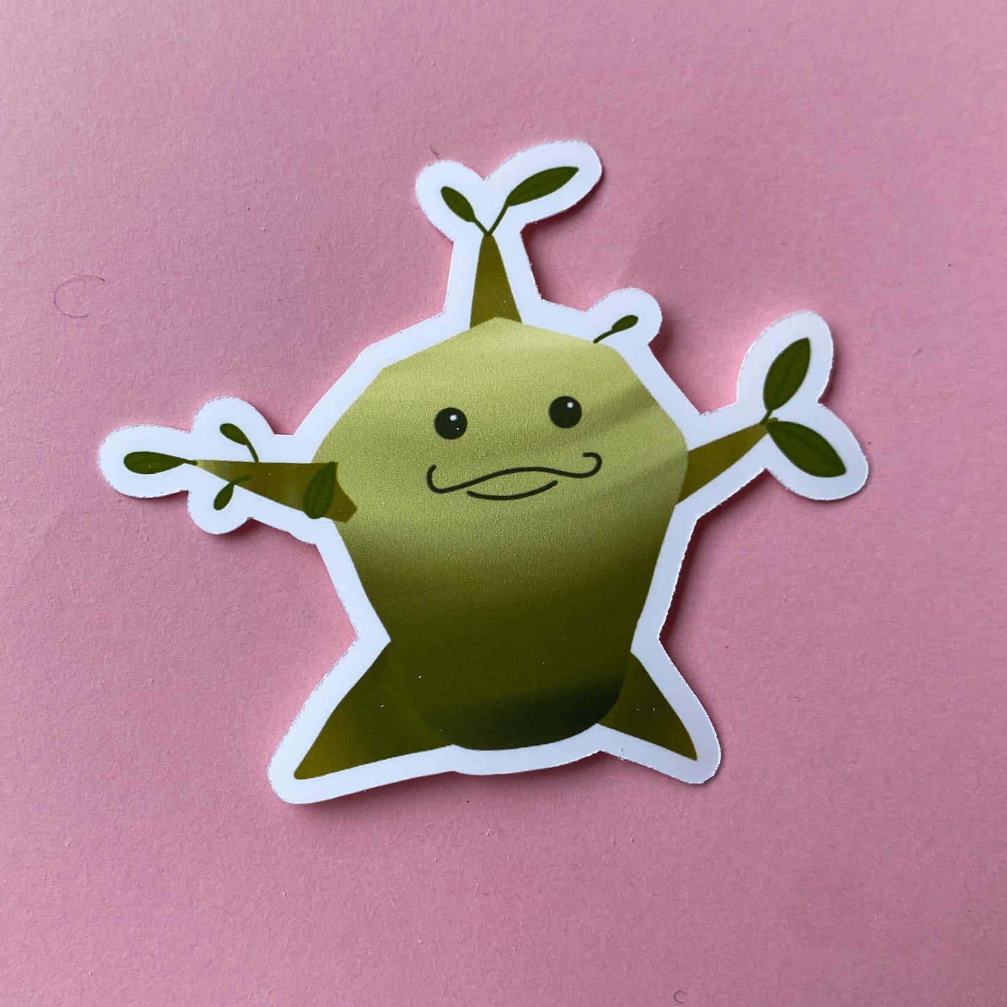 Wise Forest Tree Sprout Sticker