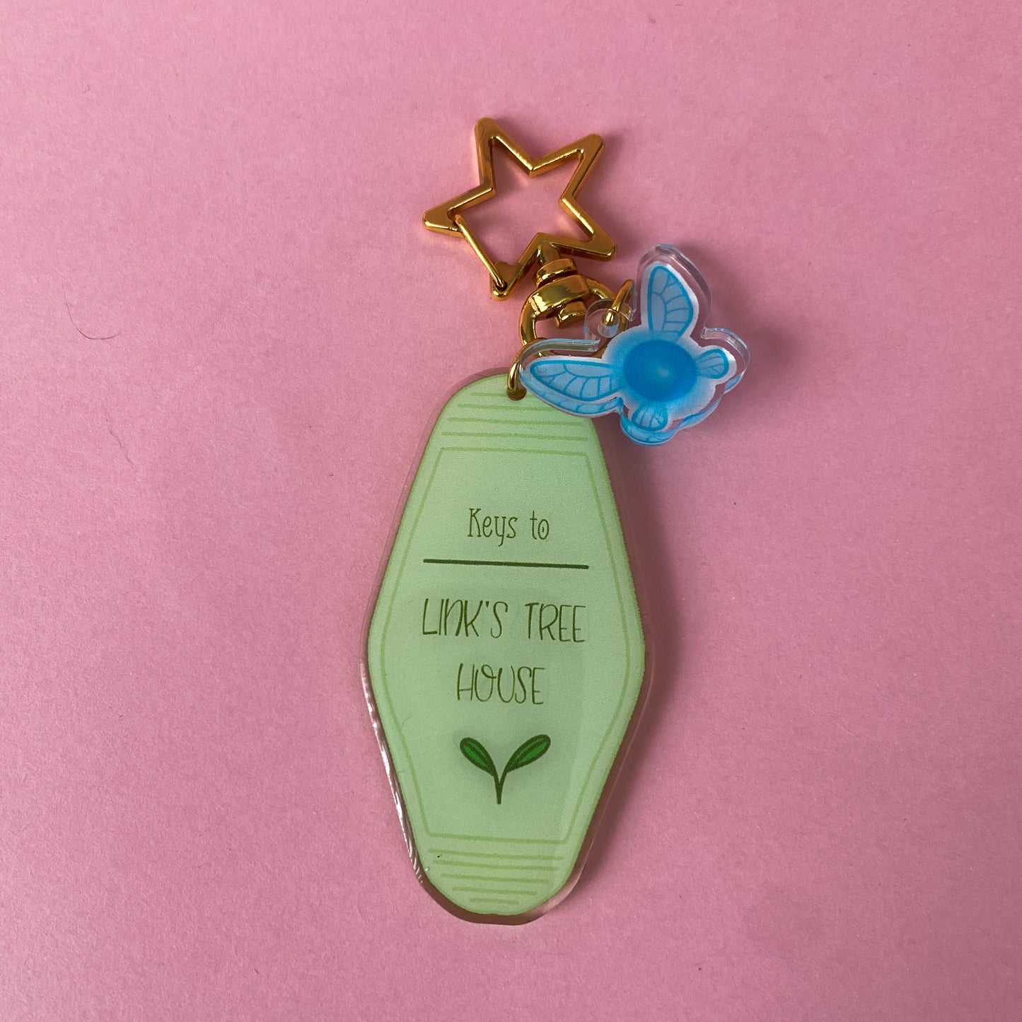 Link's Tree House Motel Fob Acrylic Key Chain