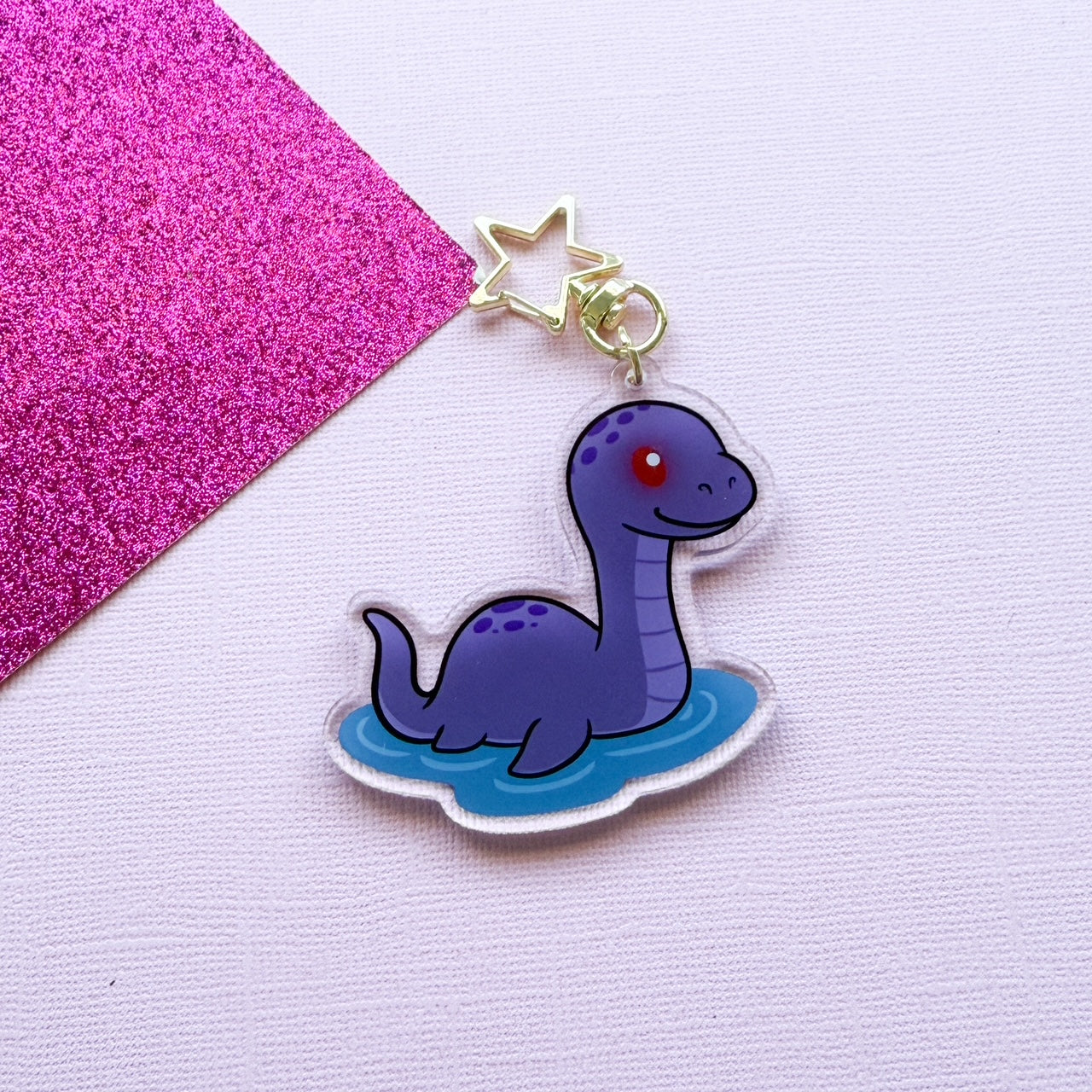 Loch Ness Monster 'Nessie' Acrylic Keychain