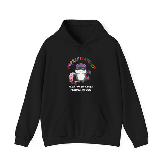Hyperfixation Gaming Raccoon Hoodie - Multiple Colours