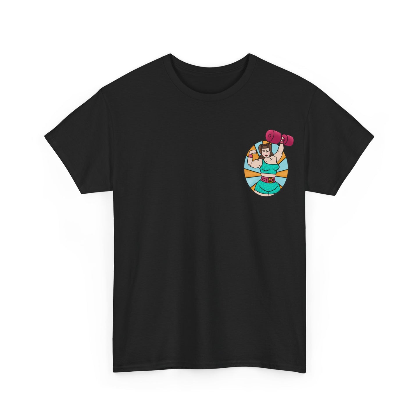 Pinup Strongwoman Unisex Ultra Cotton Tee - Multiple Colours
