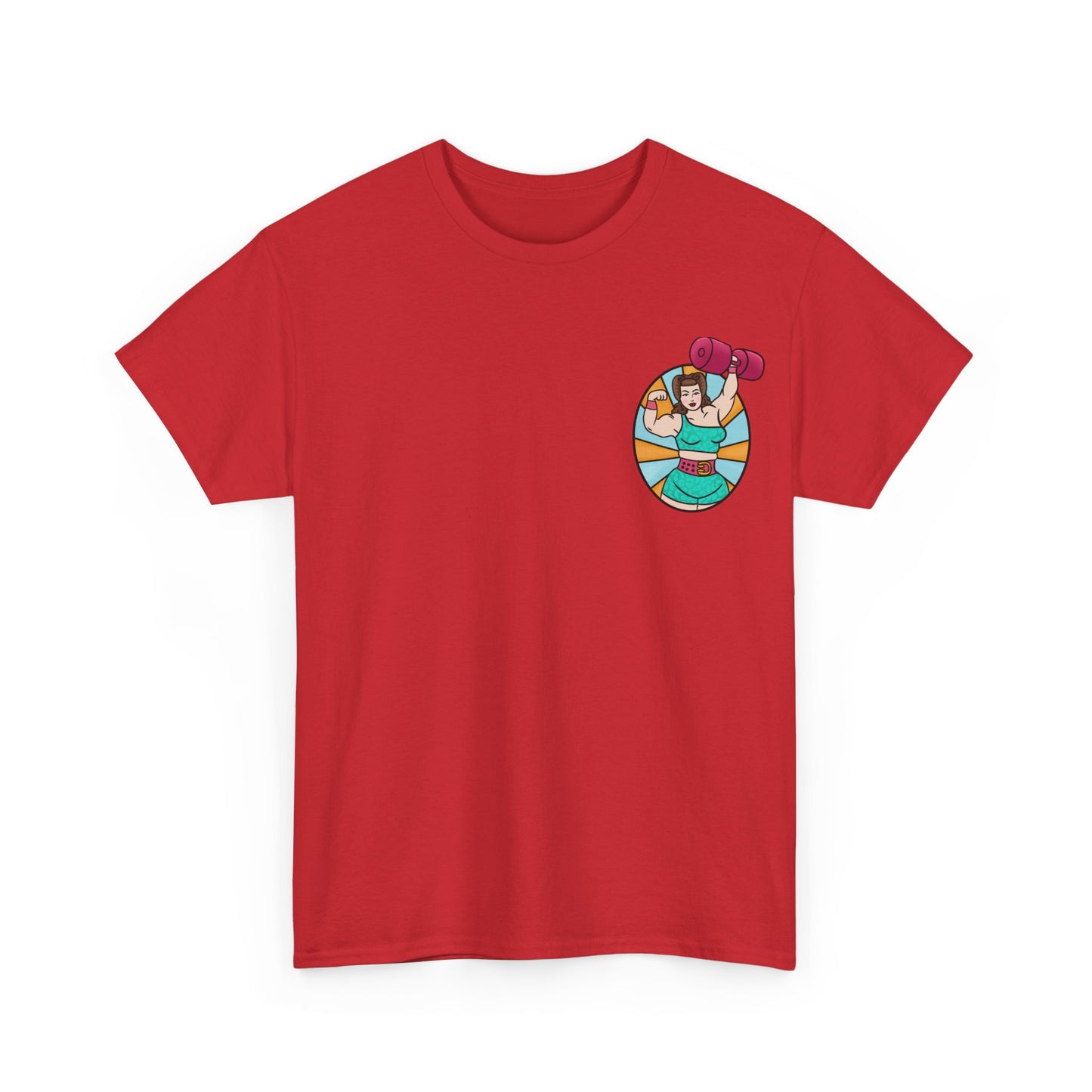 Pinup Strongwoman Unisex Ultra Cotton Tee - Multiple Colours