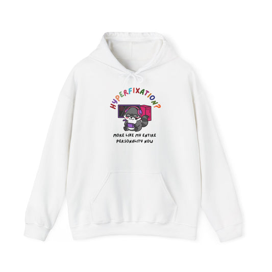 Hyperfixation Gaming Raccoon Hoodie - Multiple Colours