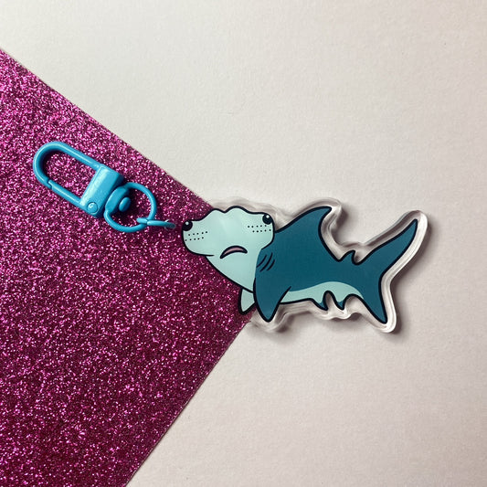 Hammerhead Shark Acrylic Keychain