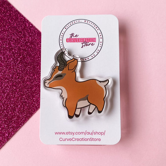 Gabby the Gazelle Acrylic Pin