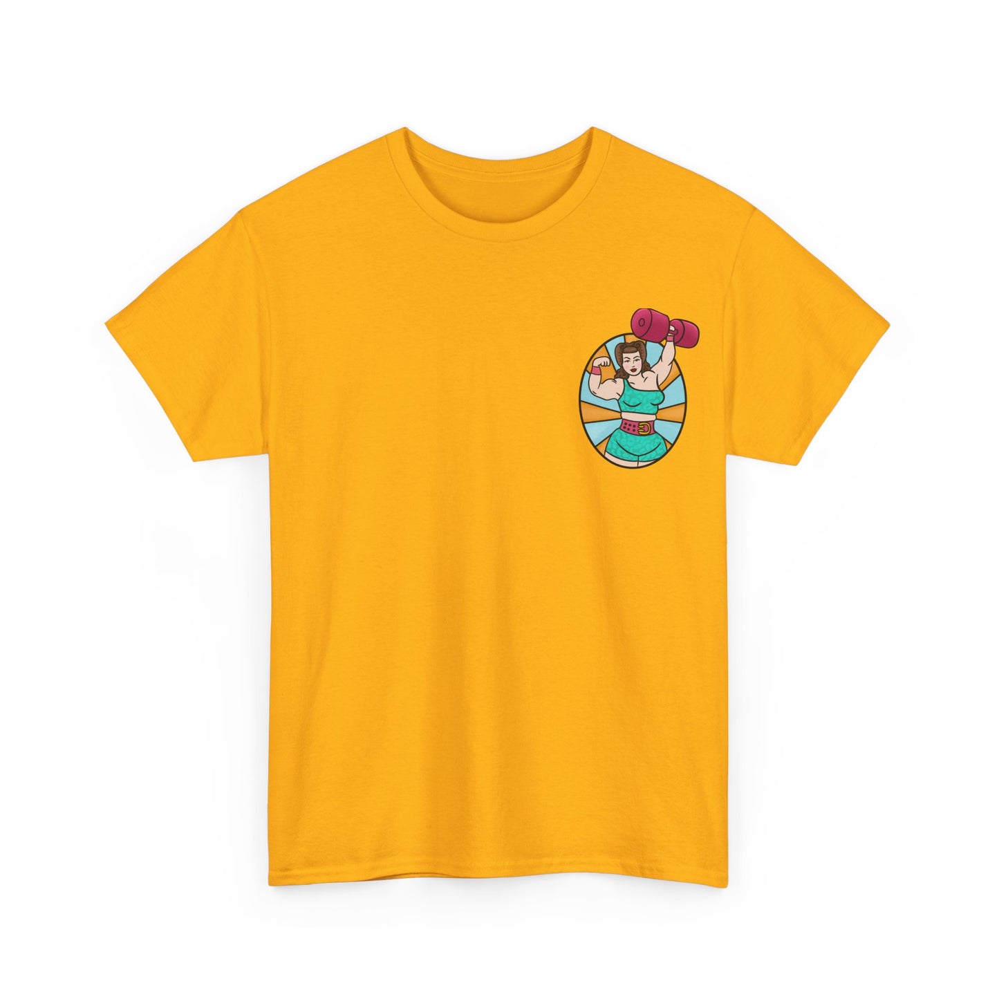 Pinup Strongwoman Unisex Ultra Cotton Tee - Multiple Colours
