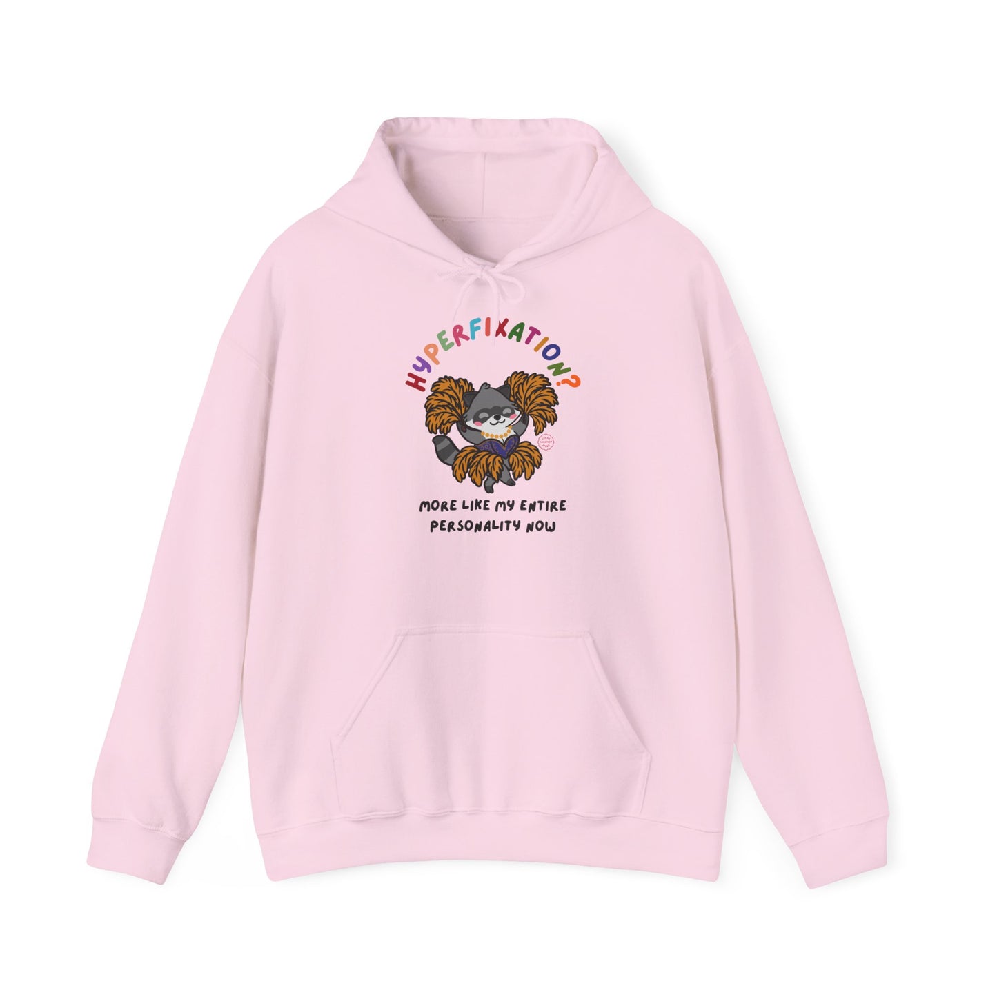 Hyperfixation Burlesque Raccoon Hoodie - Multiple Colours