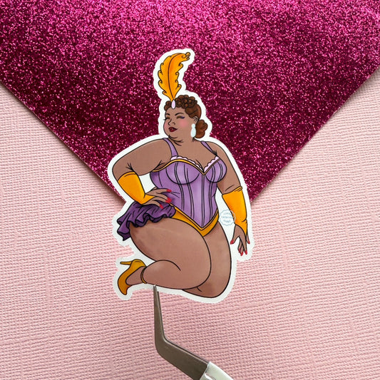 Marina Moon Burlesque Sticker