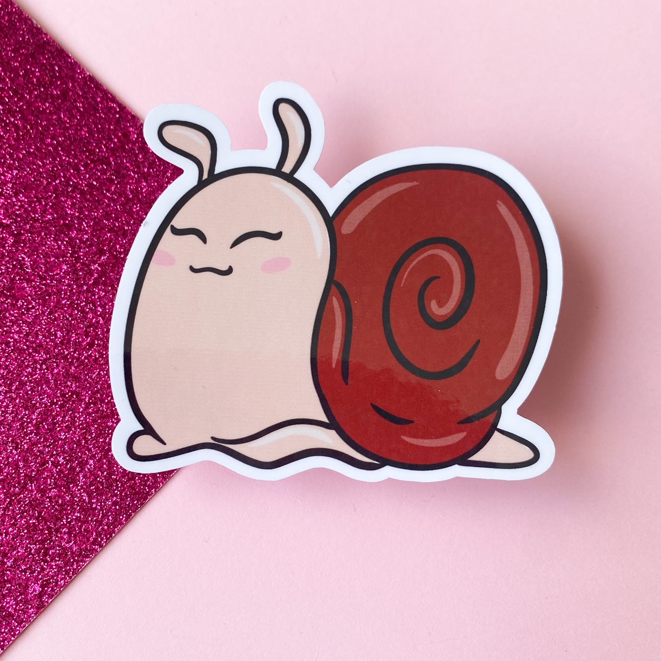 Stella the Snail Sticker | Bullet Journal, Scrapbook Sticker, Planner Stickers