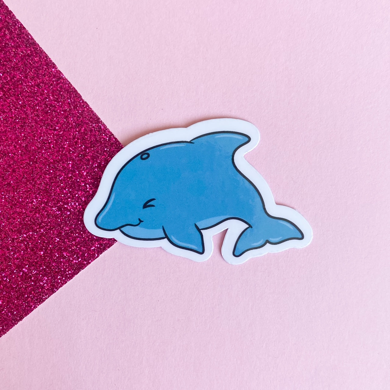 Bottlenose Dolphin Sticker | Bullet Journal, Scrapbook Sticker, Planner Stickers