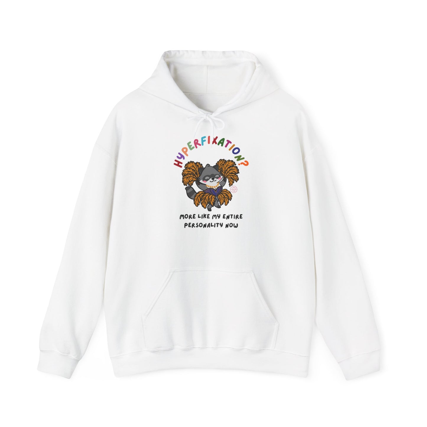 Hyperfixation Burlesque Raccoon Hoodie - Multiple Colours