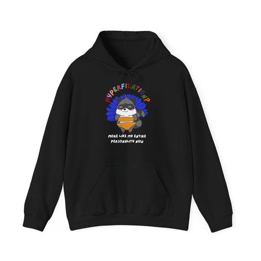 Hyperfixation Burlesque Raccoon Hoodie - Multiple Colours