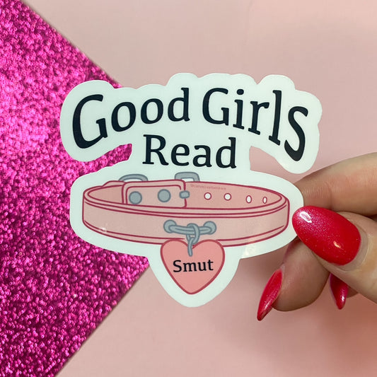 Good Girls Read Smut Sticker | Bullet Journal, Scrapbook Sticker, Planner Stickers