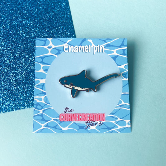 Thresher Shark Enamel Pin