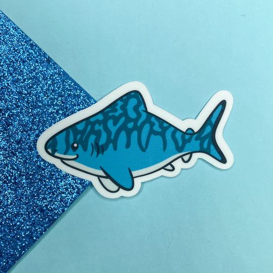 Tiger Shark Sticker | Bullet Journal, Scrapbook Sticker, Planner Stickers