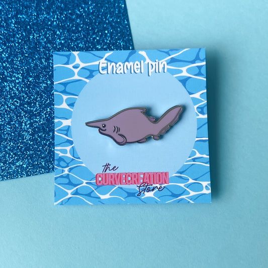 Goblin Shark Enamel Pin