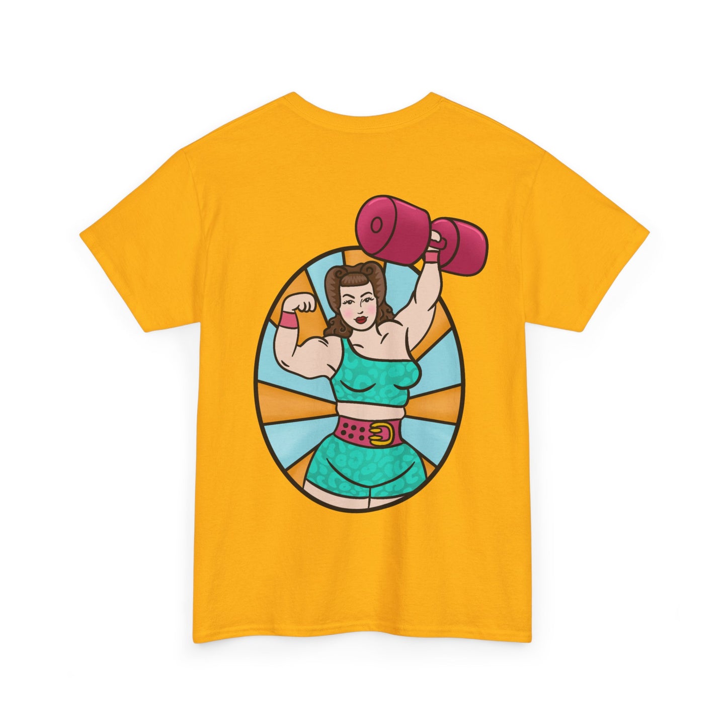Pinup Strongwoman Unisex Ultra Cotton Tee - Multiple Colours