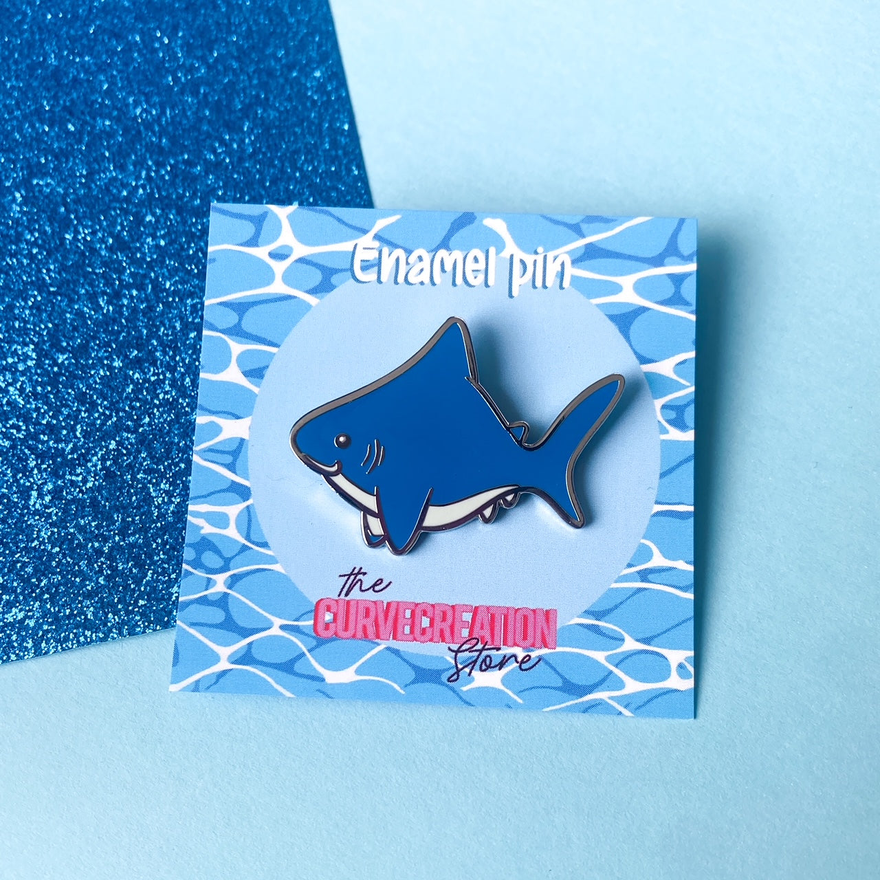 Bull Shark Enamel Pin