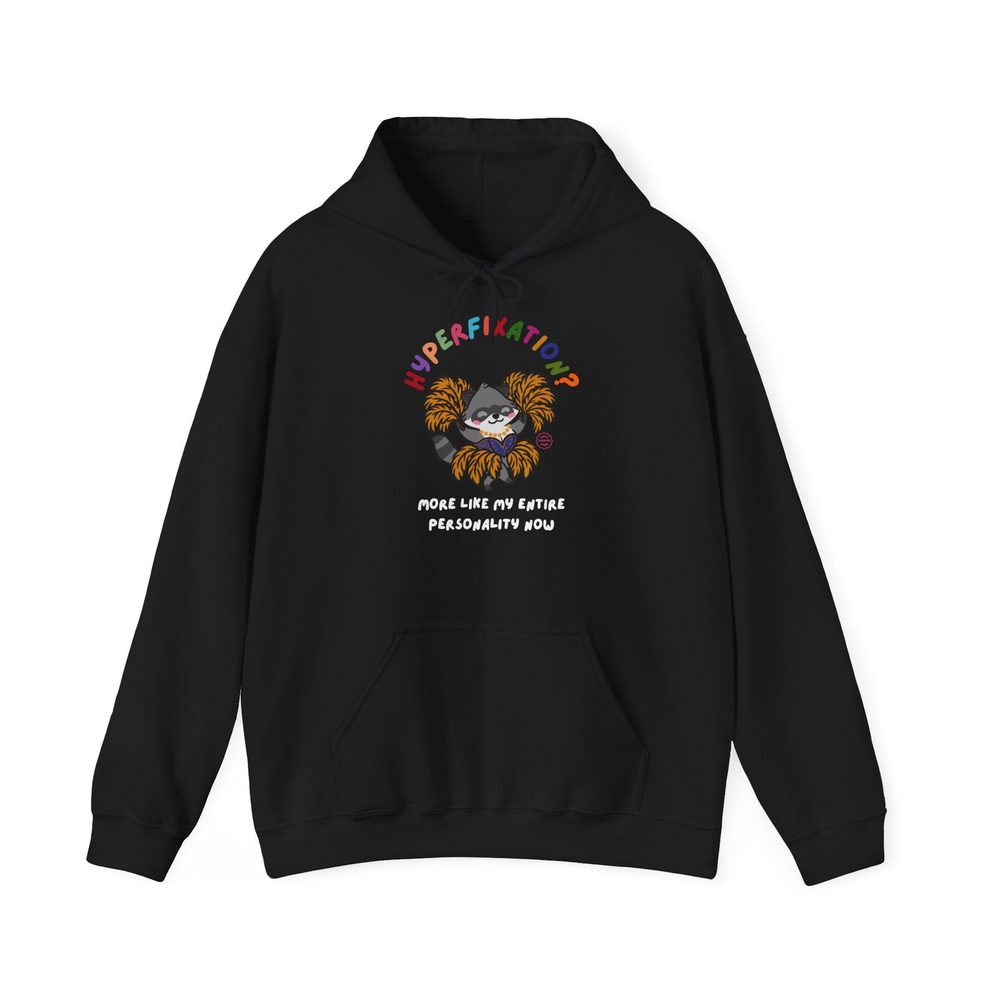 Hyperfixation Burlesque Raccoon Hoodie - Multiple Colours