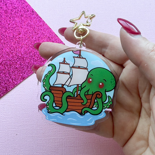 The Kraken Acrylic Keychain