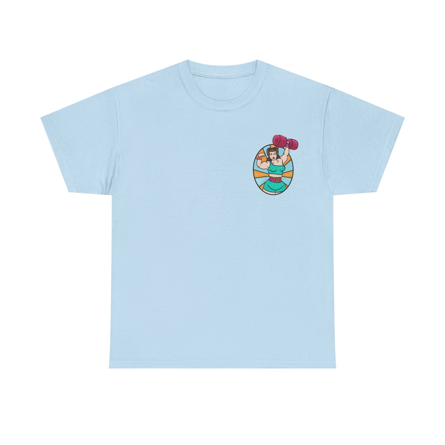 Pinup Strongwoman Unisex Ultra Cotton Tee - Multiple Colours