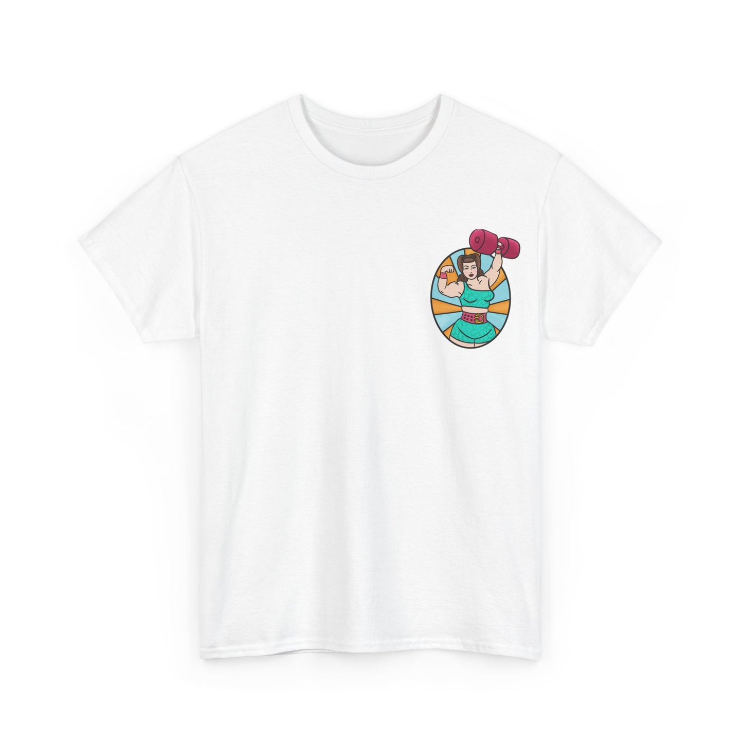 Pinup Strongwoman Unisex Ultra Cotton Tee - Multiple Colours