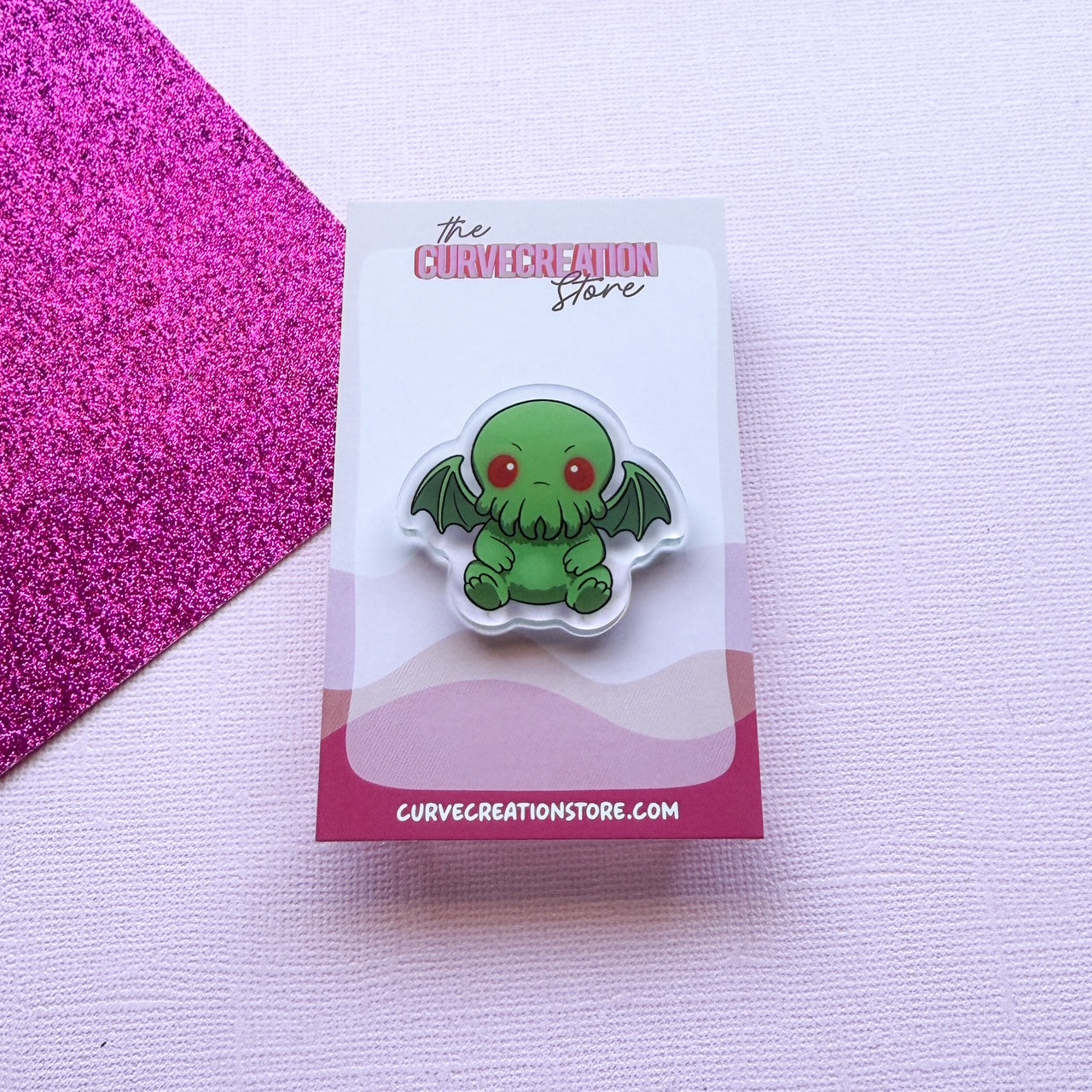 Cthulhu Acrylic Pin