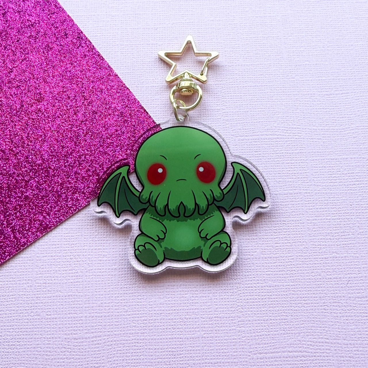 Cthulhu Acrylic Keychain