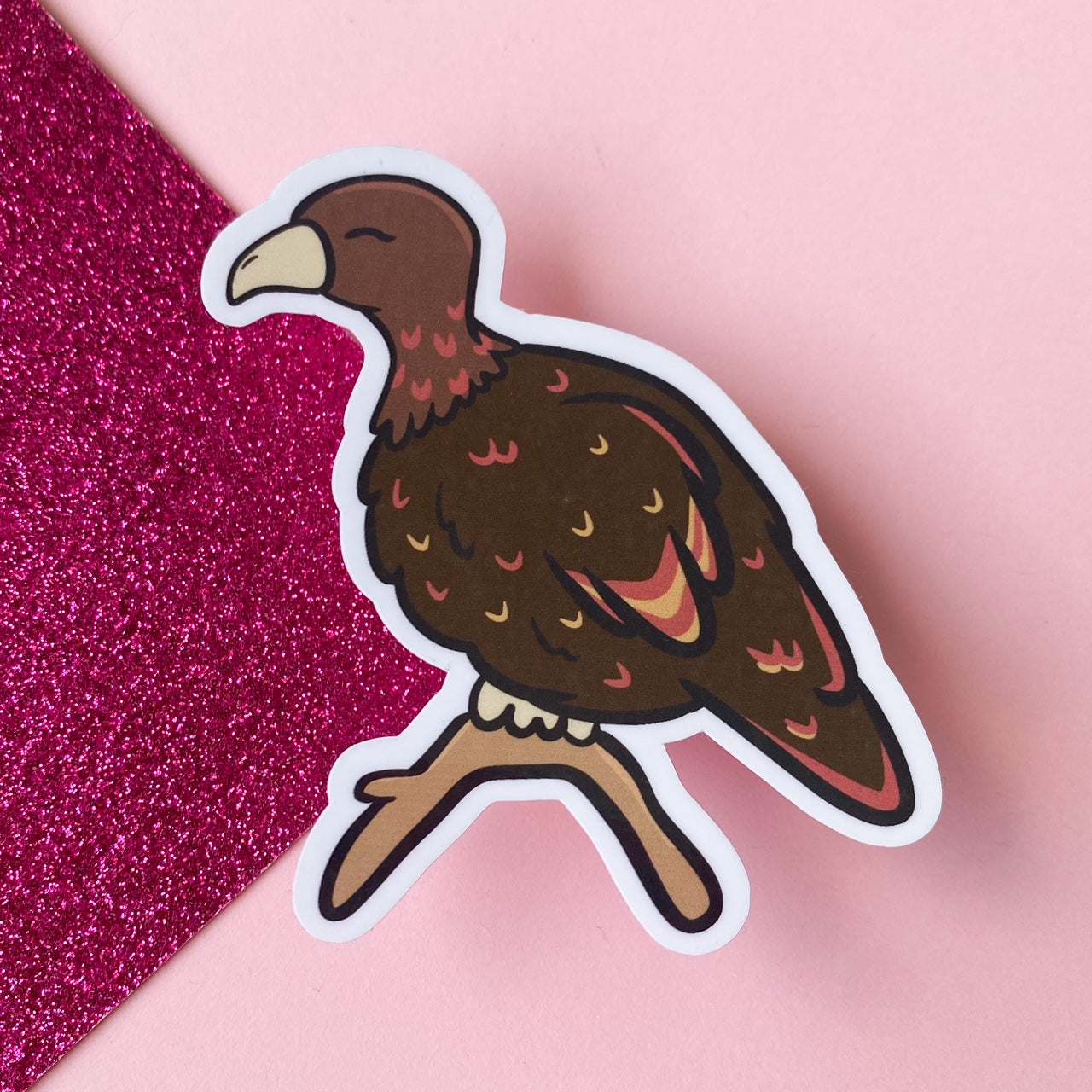 Esther the Wedge Tailed Eagle Sticker | Bullet Journal, Scrapbook Sticker, Planner Stickers