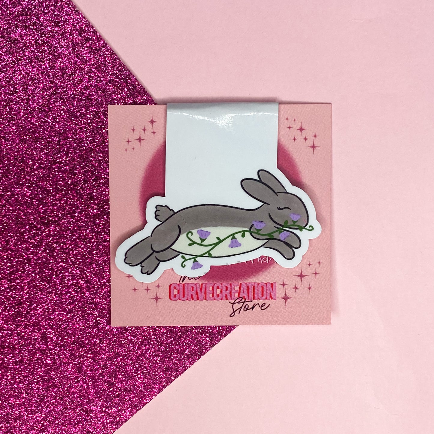 Phoebe the Bunny Magnetic Bookmark