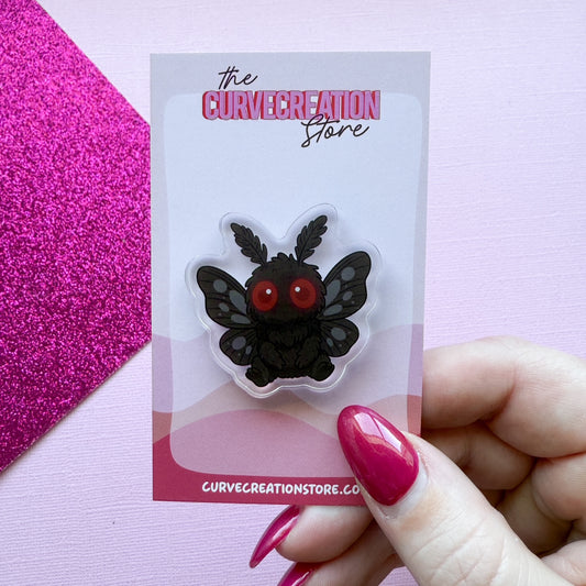 Mothman Acrylic Pin