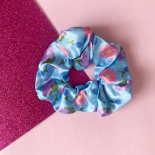 Garden Flowers Scrunchie