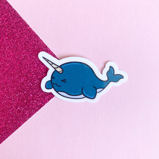 Narwhal Sticker | Bullet Journal, Scrapbook Sticker, Planner Stickers