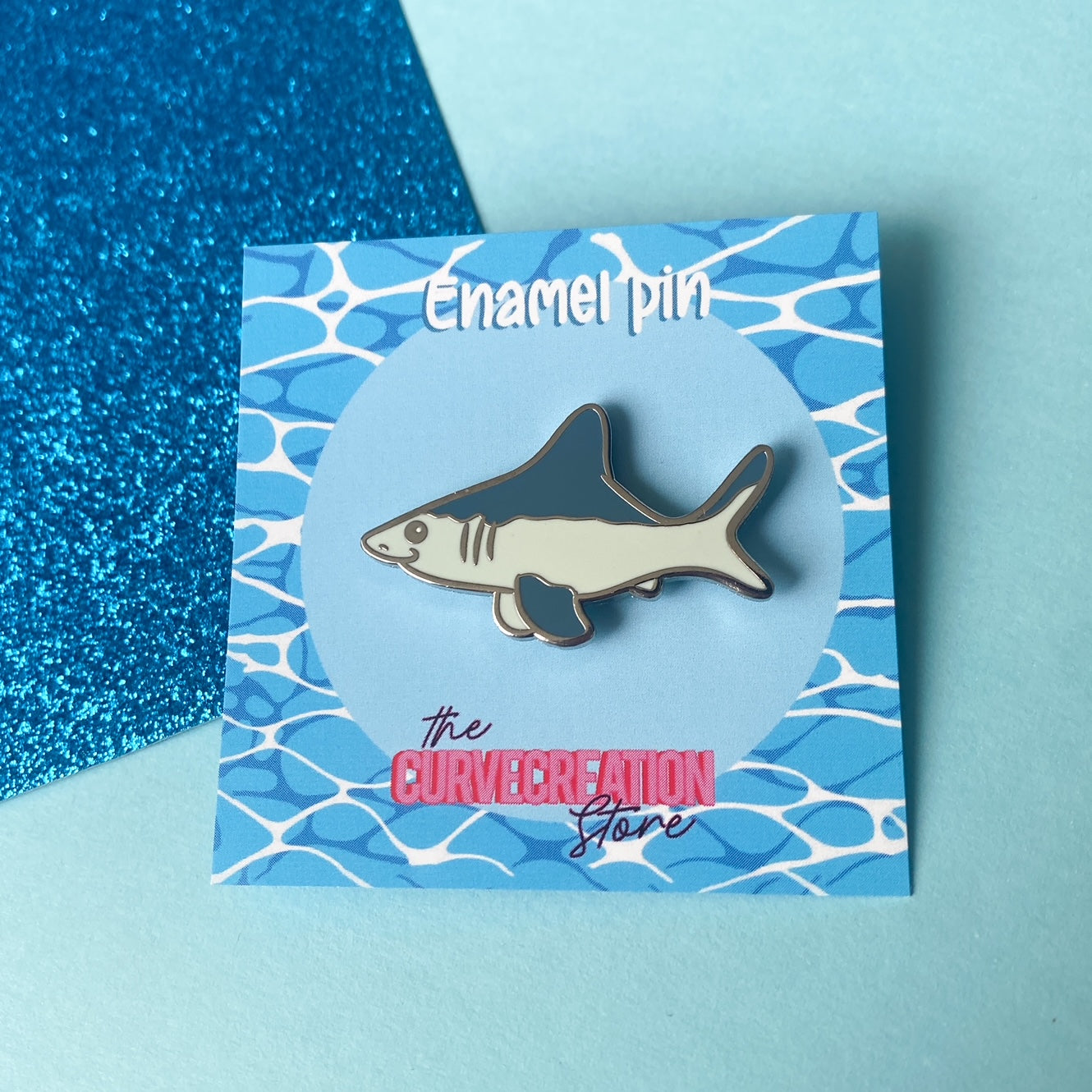 Mako Shark Enamel Pin