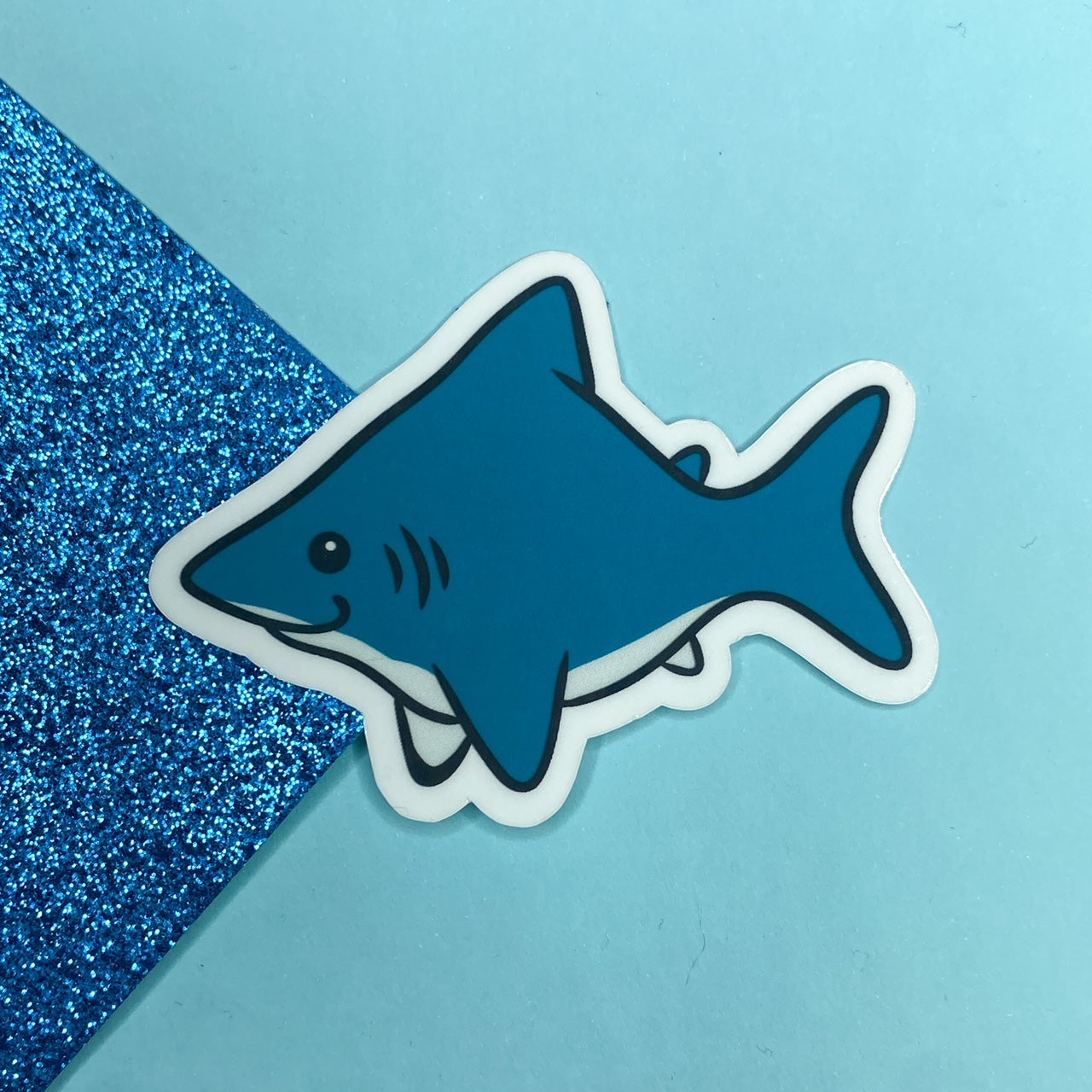 Great White Shark Sticker | Bullet Journal, Scrapbook Sticker, Planner Stickers