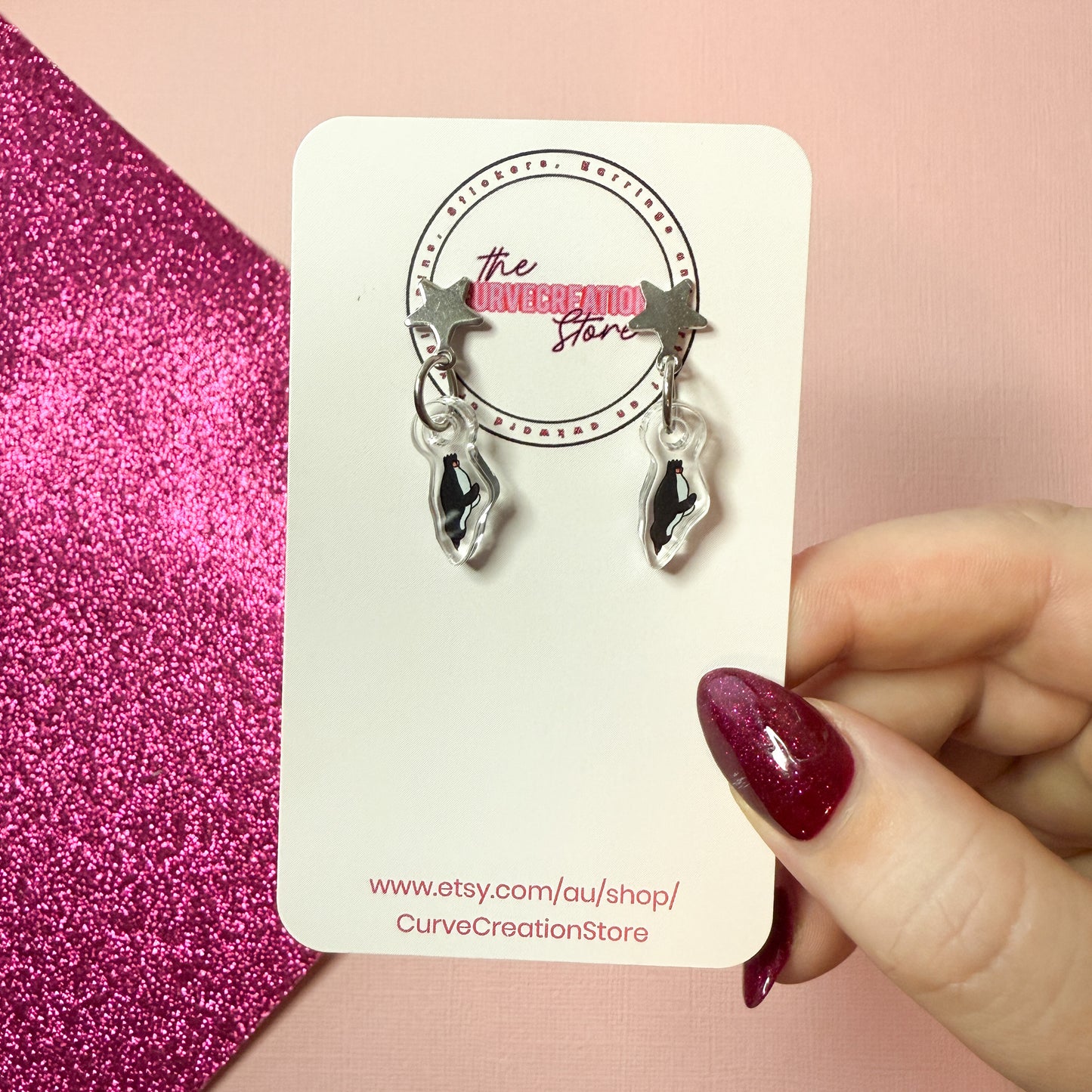 Penguin mini Dangles