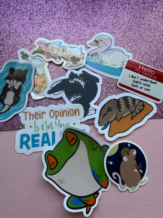 Mystery Sticker Bag - $10 | Retiring Designs
