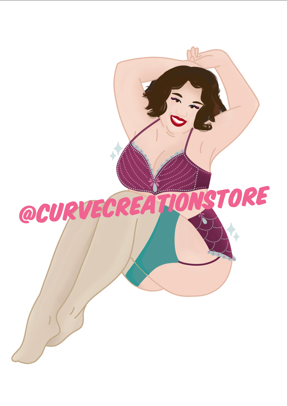 Custom Burlesque Graphic